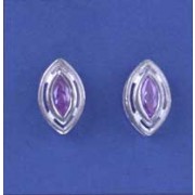 SPC 14x8 ASST.COL. MARQUISE SHAPE STUDS=
