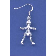 SPC 20mm CORN DOLLY DROP EARRINGS      =