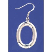 SPC OVAL RING DROP EARRING             =