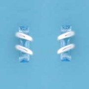 SPC 14x4mm BAGETTE IMM.BT WIREWRAP STUD=
