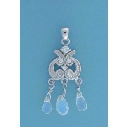 SPC CZ/OPAL CRYSTAL CHANDELIER SET     =