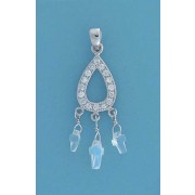 SPC CZ/OPAL-CRYSTAL CHANDELIER STYLE SET