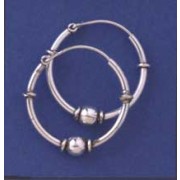 SPC 20x2mm BALI CREOLE WITH BALL       =