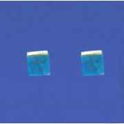 SPC 6mm SQUARE ASST STONE STUDS