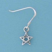 SPC STAR OF DAVID DROP EARRINGS