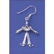 SPC MOVEABLE CLOWN DROP EARRINGS