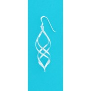 SPC DROP ERRINGS DOUBLE TWIST TWISTY