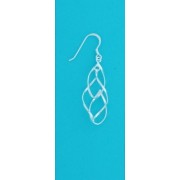 SPCDROP ERRINGS TRIPLE TWIST MARQ