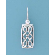 SPC CUTOUT CELTIC DESIGN DROP EARRINGS