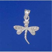 SPC STONE SET DRAGONFLY PENDANT        =