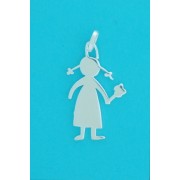 SPC GIRL WITH CANDYFLOSS PENDANT