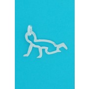 SPC CUTOUT CRAWLING BABY PENDANT
