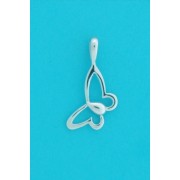 SPC 18mm CUTOUT BUTTERFLY PENDANT      =