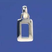 SPC 15x12 CUTOUT RECTANGLE PENDANT
