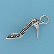 SPC MARCASITE SHOE CHARM               =