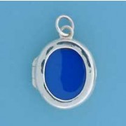 SPC 20x17mm OVAL PICTURE FRAME LOCKET  =