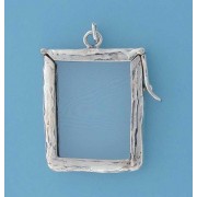 SPC 34x28mm HINGED TOP PICT.FRAME LOCKET