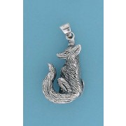 SPC OXIDISED FOX PENDANT               =