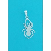 SPC 20mm FLATTENED SPIDER PENDANT      9