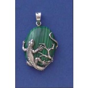 SPC CLIMBING LIZARD 25x20 OVAL MAL.PEND=