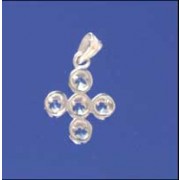 SPC 14mm RUBSET CZ CROSS