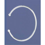 SPC 3mm HOLLOW LADIES BALL BANGLE      =