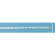 SPC CUBES AND BEADS T BAR BRACELET     =