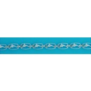 SPC LINKED DOLPHINS IN SQUARES BRACELET