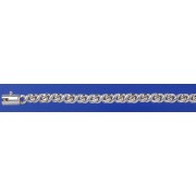 SPC CLOSE LINK SOLID FIGURE 8 BRACELET =