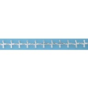SPC CAST SPLAT CROSSES BRACELET