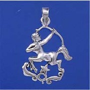 SPC CAST SAGITTARIUS ZODIAC PENDANT    =