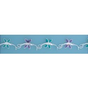 SPC 9mm INLAID ENAMEL BUTTERFLY BRAC.  =