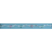 SPC 10mm INLAID ENAMEL BUTTERFLY BRAC.