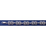 SPC OXIDISED CAST CELTIC KNOT BRACELET =