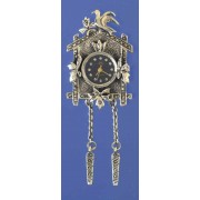 SPC MARCASITE CLOCK BROOCH