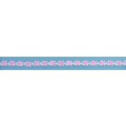 SPC 5mm SQ.PINK CZ TENNIS STYLE BRAC.  =