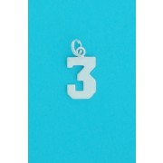 SPC 13mm NUMBER THREE PENDANT          =