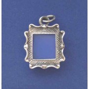 SPC SML SQUARE PICTURE LOCKET PENDANT