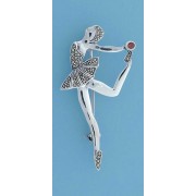 SPC MARCASITE BALLERINA BROOCH