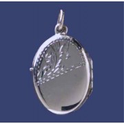 SPC 23x17 1/2 ENG FLAT OVAL LOCKET     =