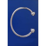 SPC 4mm LADIES TORQUE BANGLE/10mm BEADS=