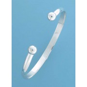 SPC 5mm D SECT.SOLID TORQUE BANGLE    =