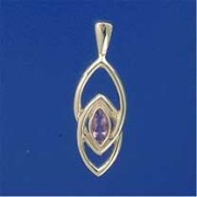 SPC MARQUIS AMETHYST FANCY PENDANT