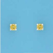 SPC 4mm CLAW SET ROUND STUD- YELLOW    =