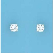 SPC 5mm CLAW SET ROUND CZ STUD         =