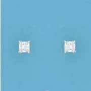 SPC 4mm CLAW SET SQUARE CZ STUD        =