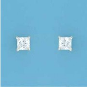 SPC 5mm CLAW SET SQUARE CZ STUD        =