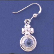 SPC FLOWER DESIGN SYN.BT DROP EARRINGS