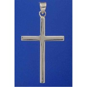 SPC 39x24x4x2.5mm PLAIN CROSS PENDANT  =