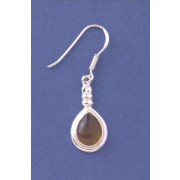 SPC AMBER TEARDROP DROP EARRINGS